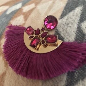 Jeweled Statement earrings NWOT